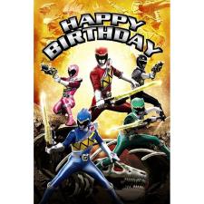 Happy Birthday Power Rangers Birthday Card